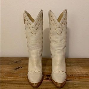 Zodiac women’s boots with heal; size 7